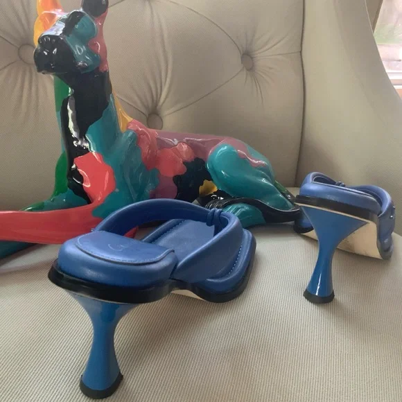 CIRCUS by Sam Edelman Blue heel Sandals - Picture 9 of 12